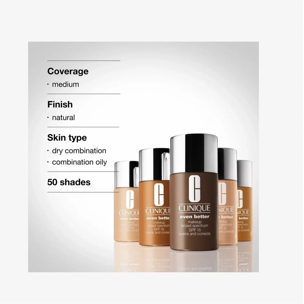 Clinique Even Better Makeup Broad Spectrum SPF 15 WN 104 Toffee (M) Foundation